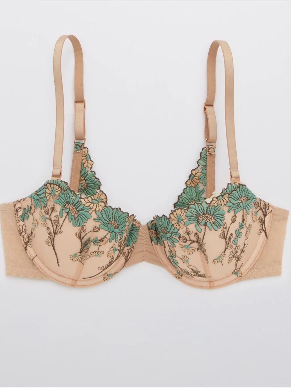 Aerie Real Power Balconette Lightly Lined Bra
